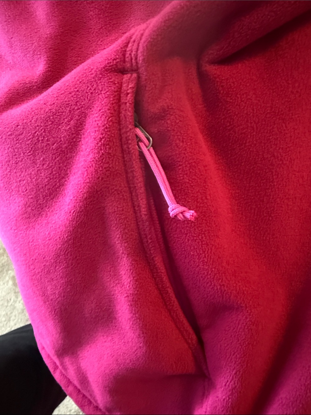 The North Face Teddy Fleece Jacket - Raspberry - Picture 5 of 5